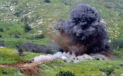 Ağdamda traktor minaya düşüb, xəsarət alan var -