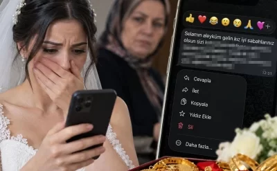 Toydan bir gün sonra gələn mesaj gəlini şoka saldı: