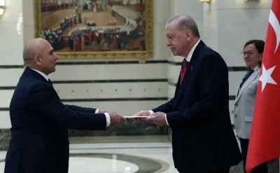Ərdoğan Azərbaycanın yeni səfirini qəbul etdi -