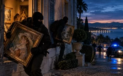 Polis çatana kimi oğrular aradan çıxdı