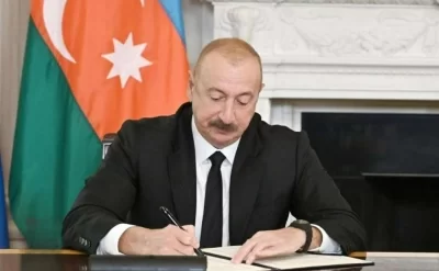 İlham Əliyev nekroloq imzaladı