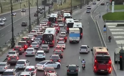 Bakının 18 yolunda hərəkət çətinləşdi -