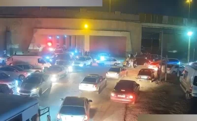 Suraxanıda təmir işləri və qayda pozuntusu səbəbindən tıxac yaranıb