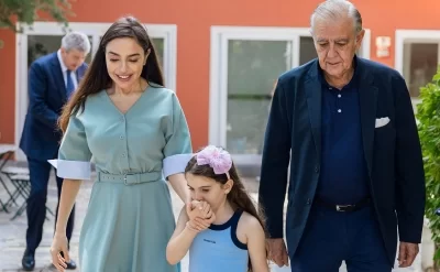 Leyla Əliyeva Madriddə xüsusi qayğıya ehtiyacı olan uşaqlarla görüşdü