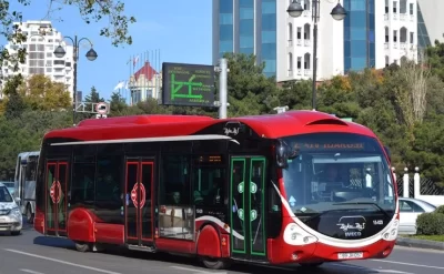 Bakının marşrut xətlərinə rekord sayda avtobus buraxılır