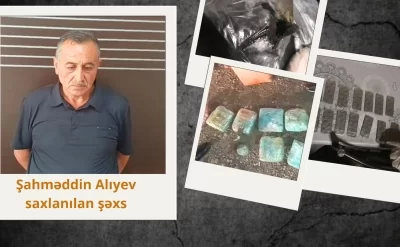 Yardımlıda 8 kiloqram narkotik vasitə