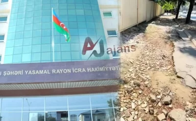 Yasamal rayonunda uşaqlar, körpələr, böyüklər faciə ilə üz-üzə