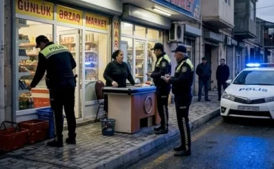 Bakıda marketlərə gözlənilməz hücumlarla bağlı