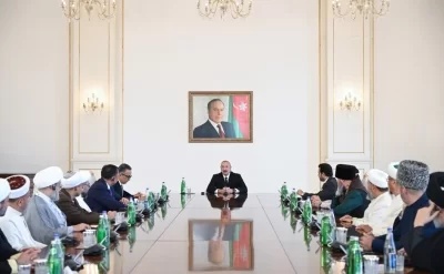 Prezident beynəlxalq konfransların iştirakçılarını qəbul etdi –