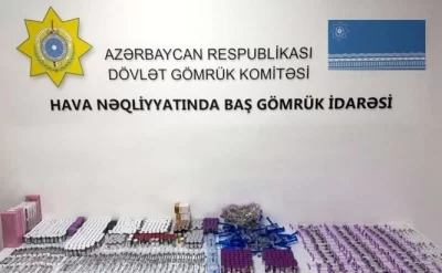 Bakı aeroportunda qaçaqmalçılıq