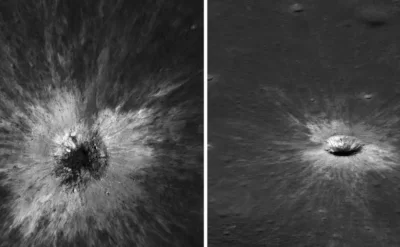 NASA Ayda nəhəng yeni krater aşkarlayıb