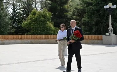 Prezidentin Şamaxıya səfərinə dair VİDEOÇARX paylaşıldı