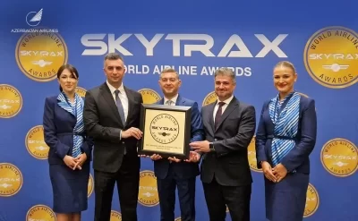 AZAL “ən yaxşı regional aviaşirkət” adına layiq görüldü – FOTO
