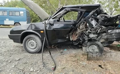 Qaxda ağır yol qəzasında dörd nəfər
