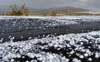 Göygölə dolu yağıb – Faktiki hava