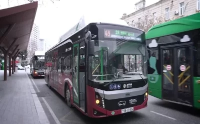 Bakıda 4 müntəzəm marşrutun hərəkət sxemi müvəqqəti dəyişdirilir