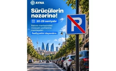 Bu parklanma məntəqələrinin fəaliyyəti dayandırılacaq