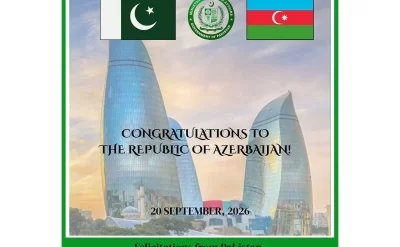 Pakistan Azərbaycanı təbrik etdi
