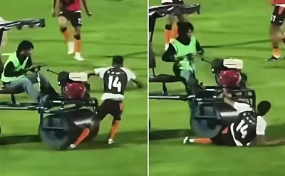 Məşhur futbolçu ölümdən döndü - ANBAAN VİDEO