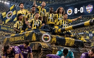 Türkiyədə günün şoku – Fənərbaxça rəqibinin üzərindən tank kimi keçdi, 8:0