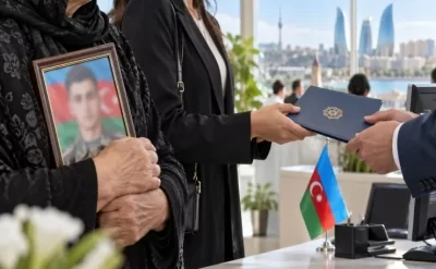 Şəhid ailə üzvlərinə yeni