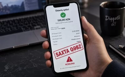 Süni intellektlə hazırlanan saxta qəbzlər: Aldanmamaq üçün bunlara diqqət edin!