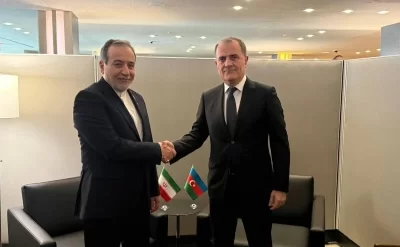 Abbas Əraqçi Ceyhun Bayramovla görüşdü
