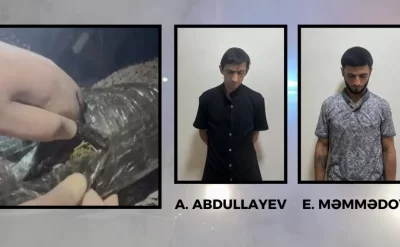 Göyçayda 3 kiloqramdan artıq narkotik vasitə
