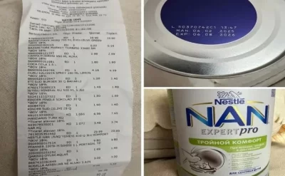 Marketdə vaxtı keçmiş "NAN" uşaq yeməyi satılır -