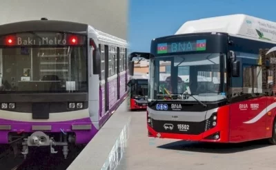 Avtobus və metro bu şəxslər üçün