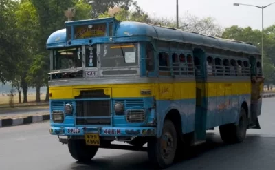 Bu ölkədə sərnişinlər avtobusda