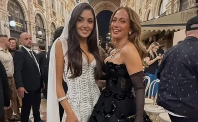 Hande Erçel CeyLo ilə bir arada - Foto