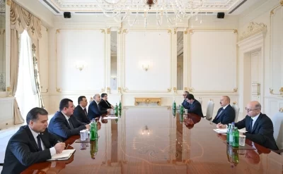 Prezident Tacikistanın baş nazirini qəbul edib