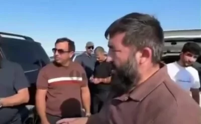 Azərbaycanlılar Aktaudakı xilasedicilərə isti yemək və su payladı – VİDEO