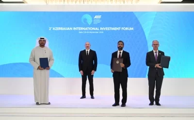 II Azərbaycan Beynəlxalq İnvestisiya Forumu: sənədlər mübadilə edildi – FOTOLAR