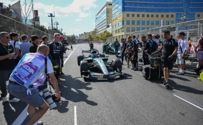 Formula 1 Azərbaycan Qran-Prisinin əsas yarışına start verildi