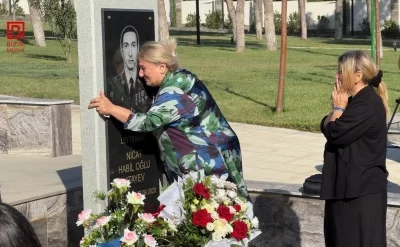 Hərbi Memorial Məzarlıqdan duyğusal görüntülər - FOTO