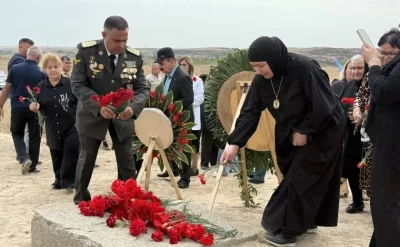 Füzulidə Zəfər yürüşünün başladığı məkanda şəhidlərin xatirəsi anıldı - FOTO