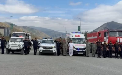 Kəlbəcər şəhərində şəhidlərin xatirəsi anıldı
