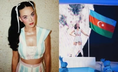Keti Perridən Bakı ilə bağlı paylaşım - FOTO