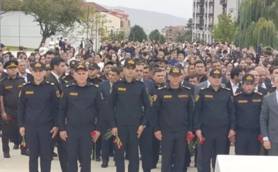 Xankəndidə Zəfər parkına yürüş - FOTO/VİDEO
