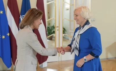 Azərbaycan-Latviya münasibətlərinin möhkəmləndirilməsi müzakirə olundu - FOTO
