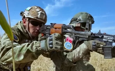 Türkiyə MMN Azərbaycanda keçirilən hərbi təlimdən videoçarx paylaşdı