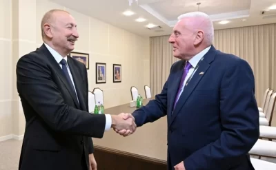 Prezident İlham Əliyev Birləşmiş Krallığın müdafiə üzrə dövlət nazirini