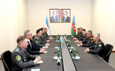 Zakir Həsənov özbəkistanlı həmkarı ilə müzakirə apardı – FOTO
