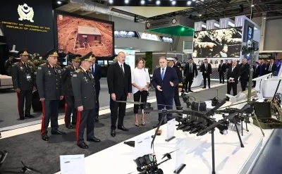 İlham Əliyev “ADEX 2026” və “Securex Caspian” sərgiləri ilə tanış oldu - Foto/Yeniləndi