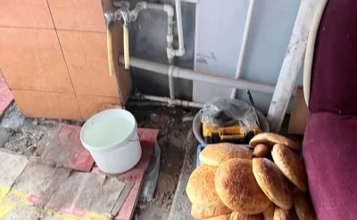 Antisanitar vəziyyətdə daşınan çörəklər... - Foto