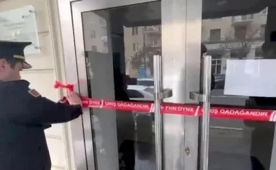 Bakda təhlükə saçan hotel bağlandı