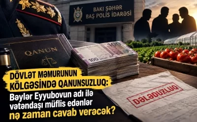 Dövlət məmurunun kölgəsində qanunsuzluq: Bəylər Eyyubovun adı ilə vətəndaşı müflis edənlər nə zaman cavab verəcək?