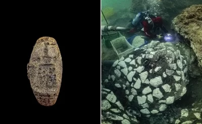Dənizin dibində 2 min illik üzük tapıldı